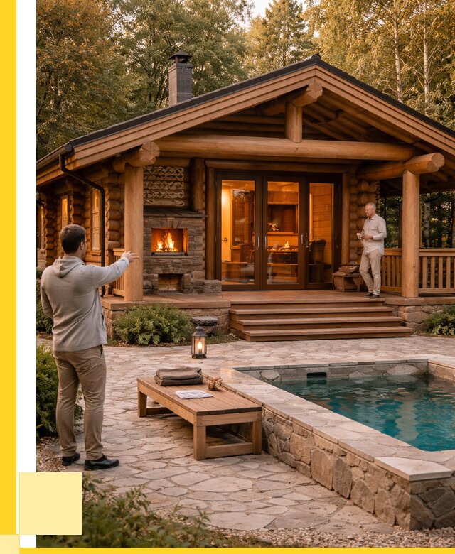 Проекты бань и хамам в Черемхове от 26065 р. | ЭриданЧрм