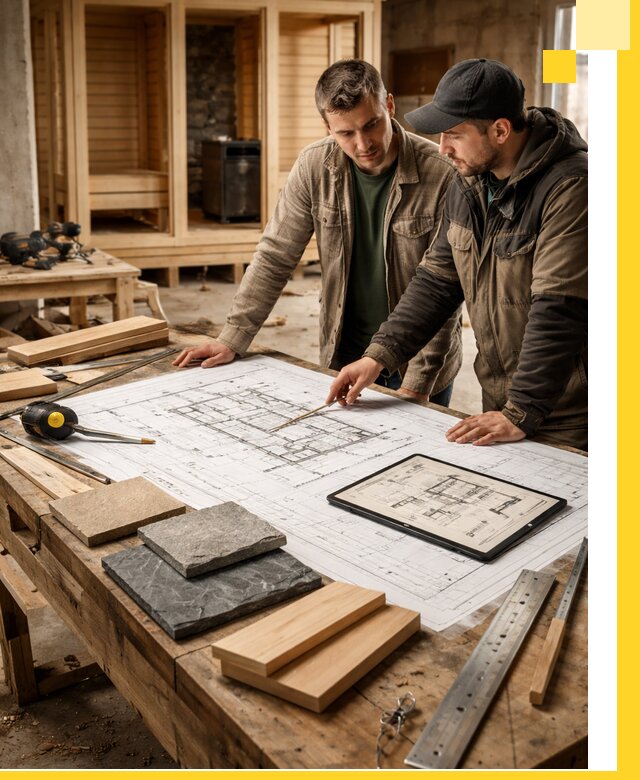 Проекты бань под ключ и планы строительства в Черемхове