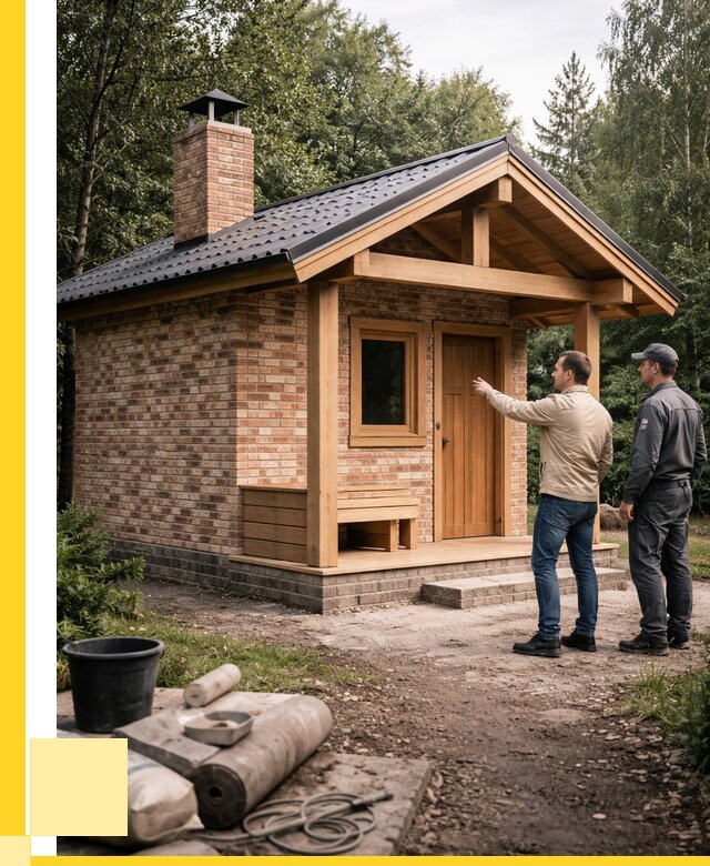 Кирпичные бани и печи в Черемхове от 364910 р. | ЭриданЧрм