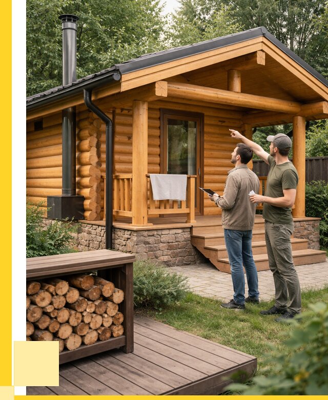 Бани для дачи под ключ в Черемхове от 260650 р. | ЭриданЧрм