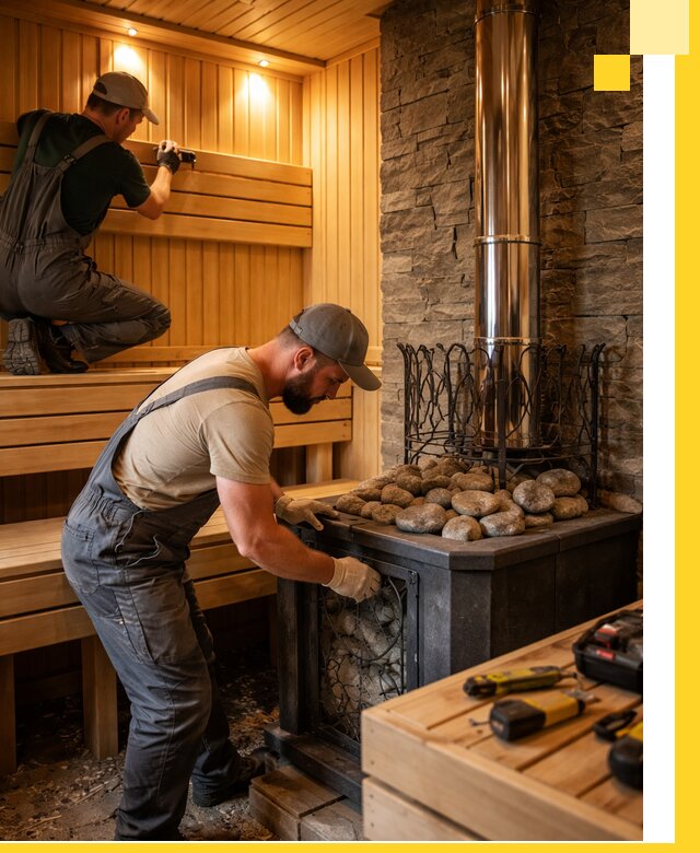 Комплексный дизайн бань, саун и зон отдыха в Черемхове