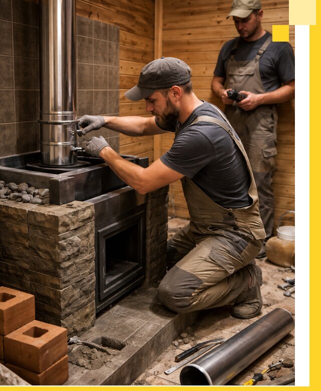 Изготовление и установка банных печей под ключ в Черемхове