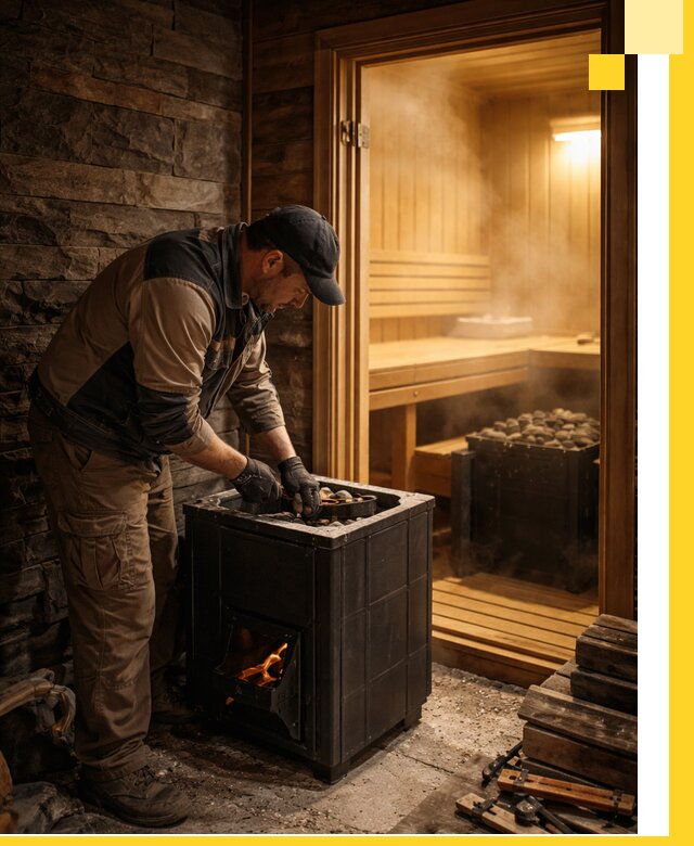 Строительство бани с сауной под ключ в Черемхове от проекта до сдачи