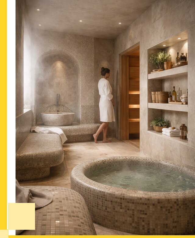 Строительство бани с хамамом в Черемхове от 781950 р. | ЭриданЧрм