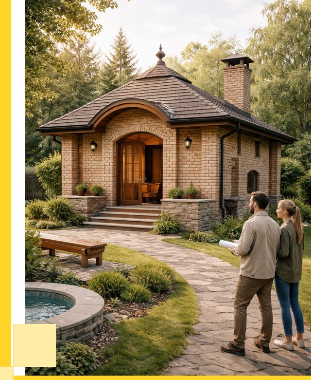 Проект кирпичной бани в Черемхове от 31278 р. | ЭриданЧрм