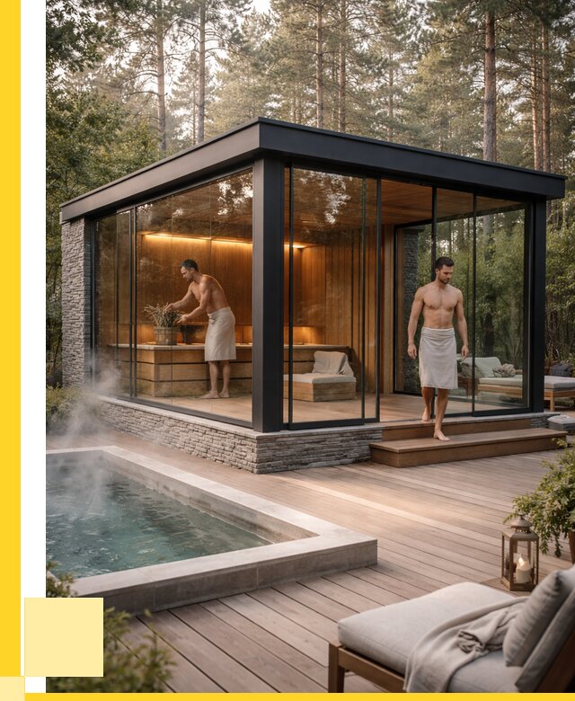 Стеклянные бани и двери в Черемхове от 469170 р. | ЭриданЧрм