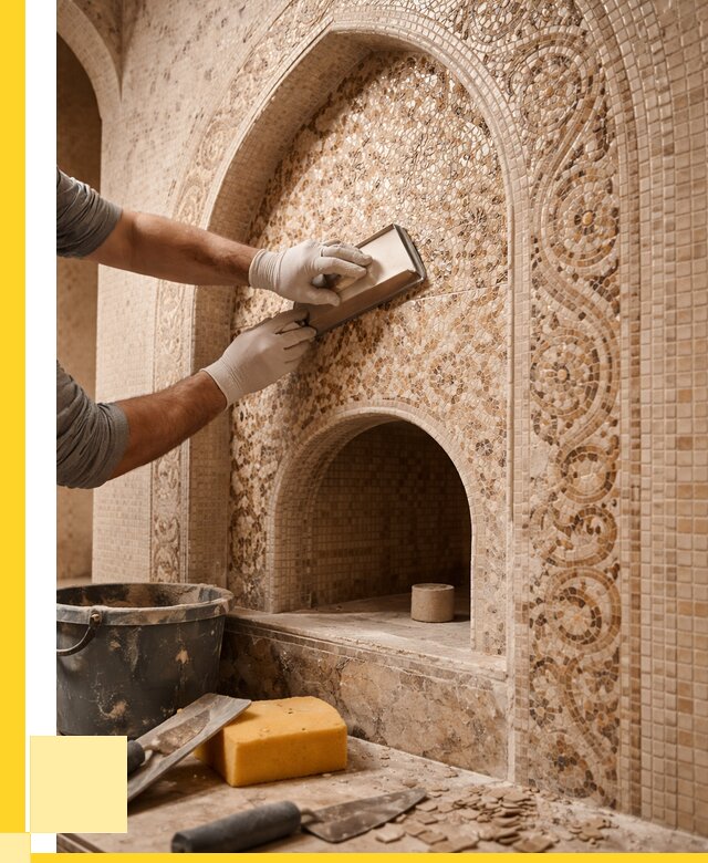 Мозаика для хамама в Черемхове под ключ от 5213 р. | ЭриданЧрм